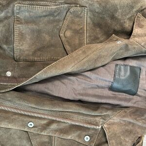 All saints suede jacket